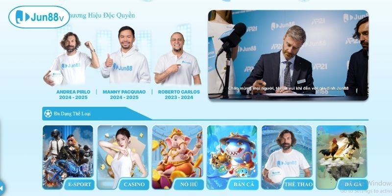 Nhà cái JUN88 khẳng định uy tín với giấy phép hợp pháp