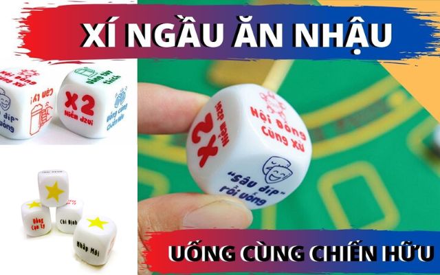 Lưu ý khi chơi xí ngầu uống rượu